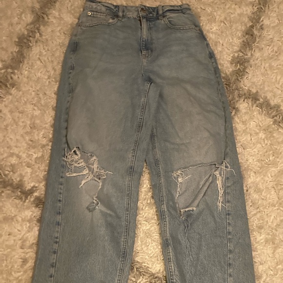 90s grunge garage high waisted baggy jeans ☆ - Picture 1 of 2
